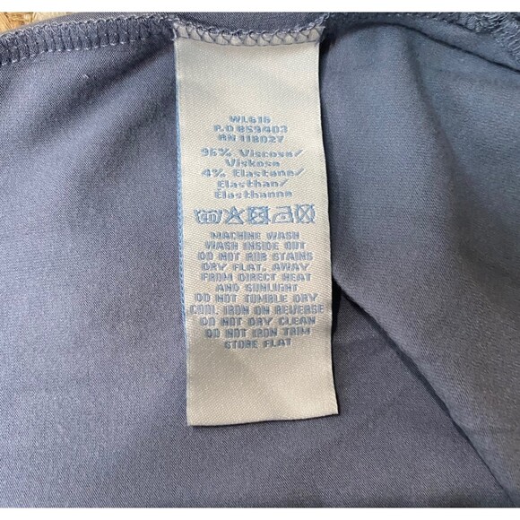 Boden Dusty Blue Gray Sequin V-Neck Top Size 8 M NWT Party Evening Date Night - Picture 7 of 8